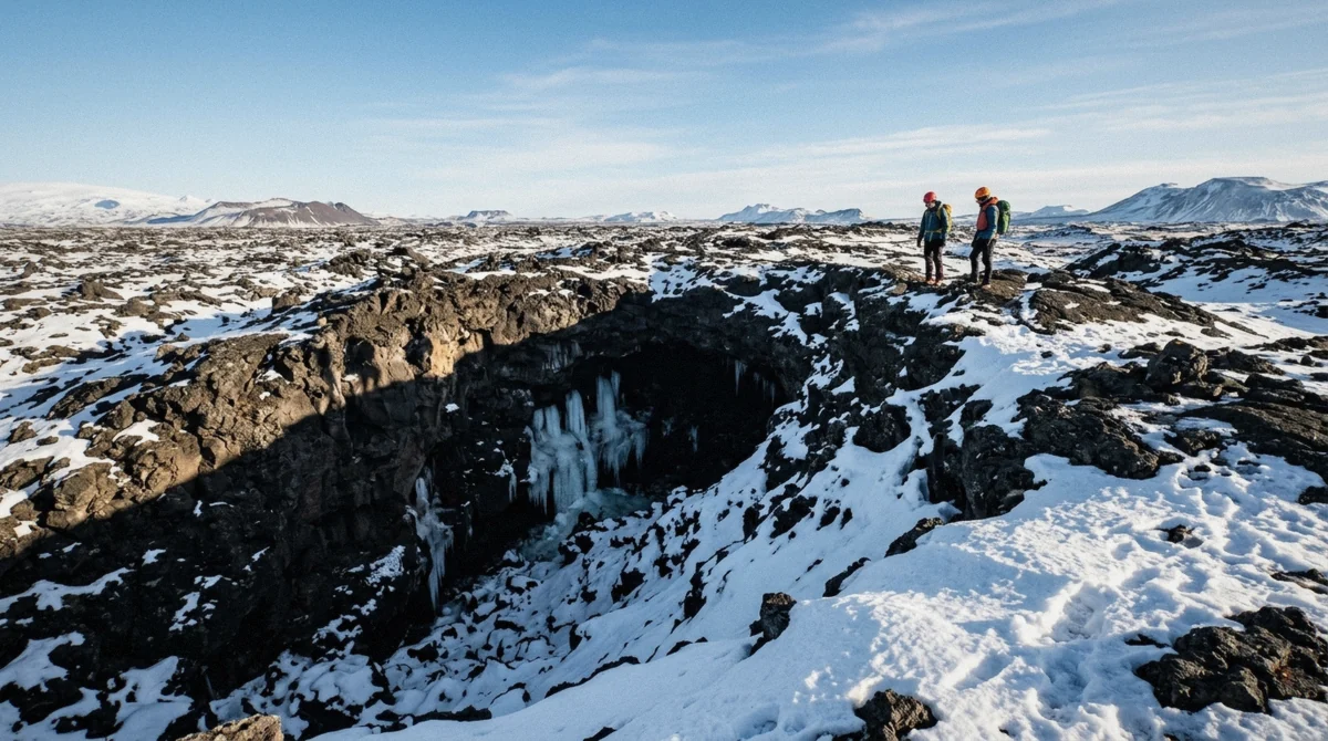 Best Time to Visit the Raufarhólshellir Lava Tunnel